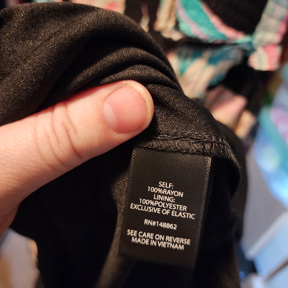 Torrid smocked tropical leaf dress, NWT - Picture 6 of 7